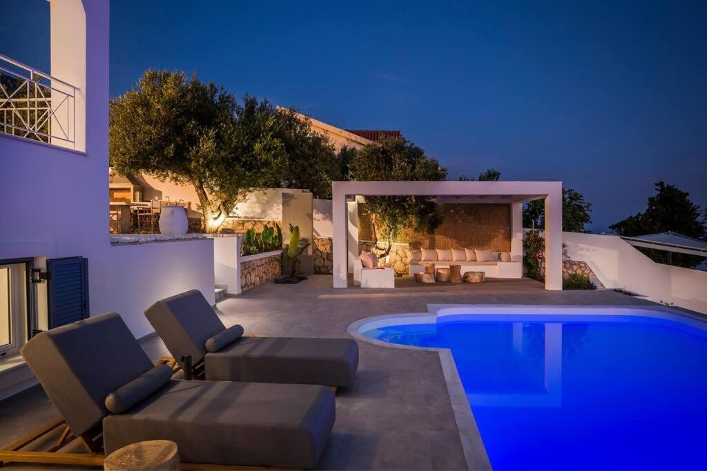 Lourdas White Villa Lourdata  Exterior foto